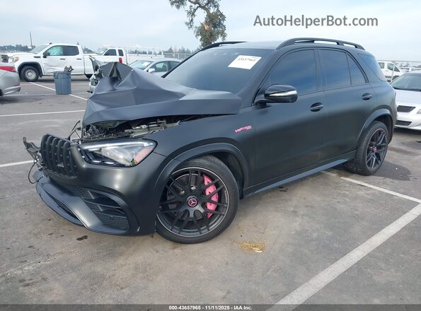4JGFB8KB9RB133810 2024 MERCEDES-BENZ AMG GLE 63 Black Առջևի ձախ երեք քառորդ տեսարան