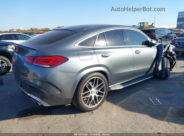 4JGFD6BB1MA258345 2021 MERCEDES-BENZ AMG GLE 53 COUPE Gray უკანა მარჯვენა