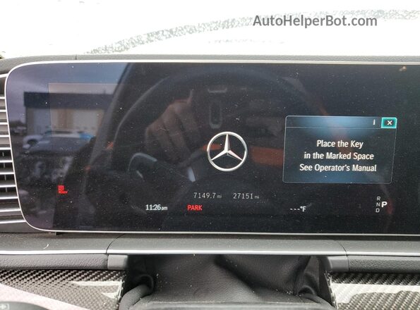 4JGFD6BB1RB115851 2024 MERCEDES-BENZ GLE Gray Widok zestawu wskaźników