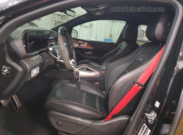 4JGFD6BB4MA271252 2021 MERCEDES-BENZ GLE Black Front interior view