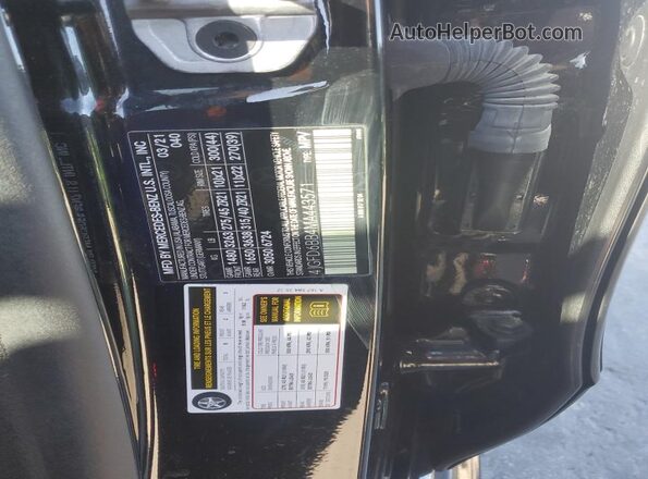 4JGFD6BB4MA443571 2021 MERCEDES-BENZ GLE Black Vista de la etiqueta del VIN