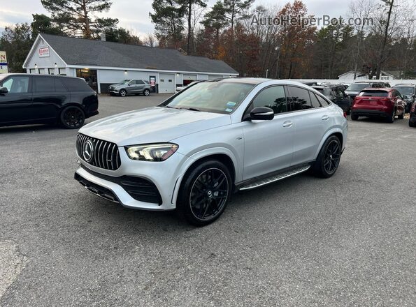 4JGFD6BB5MA272121 2021 MERCEDES-BENZ GLE Silver Rear right