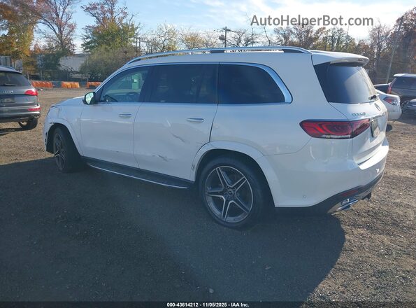 4JGFF5KE2NA658446 2022 MERCEDES-BENZ GLS 450 White Trasero izquierdo