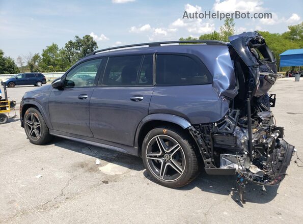 4JGFF5KE2SB481306 2025 MERCEDES-BENZ GLS Blue Rear left