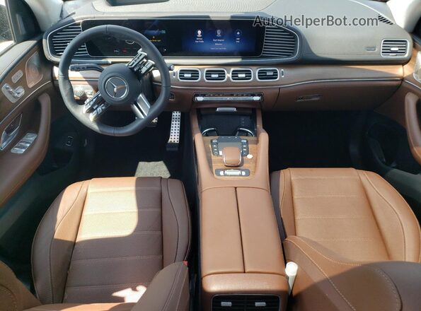 4JGFF5KE2SB481306 2025 MERCEDES-BENZ GLS Blue Dashboard view