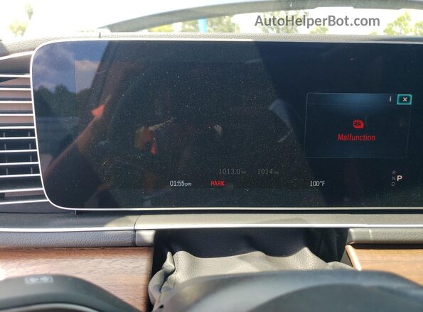 4JGFF5KE2SB481306 2025 MERCEDES-BENZ GLS Blue Instrument cluster view