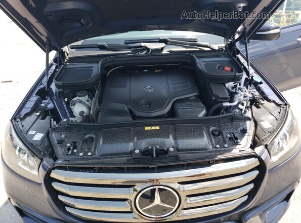 4JGFF5KE2SB481306 2025 MERCEDES-BENZ GLS Blue Engine compartment view