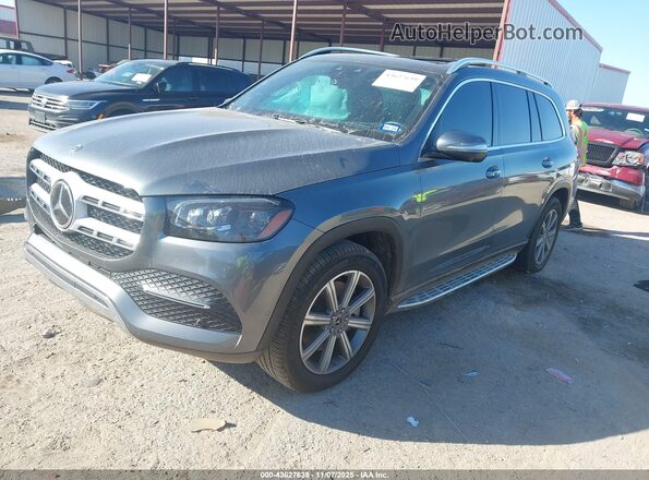 4JGFF5KE4MA441690 2021 MERCEDES-BENZ GLS 450 Gray Передня ліва чверть