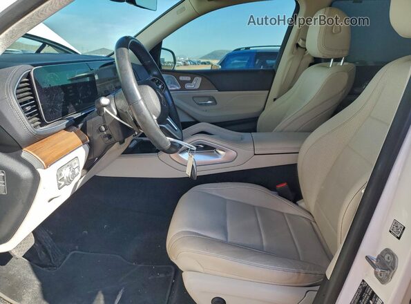 4JGFF5KE5MA329139 2021 MERCEDES-BENZ GLS White Front interior view