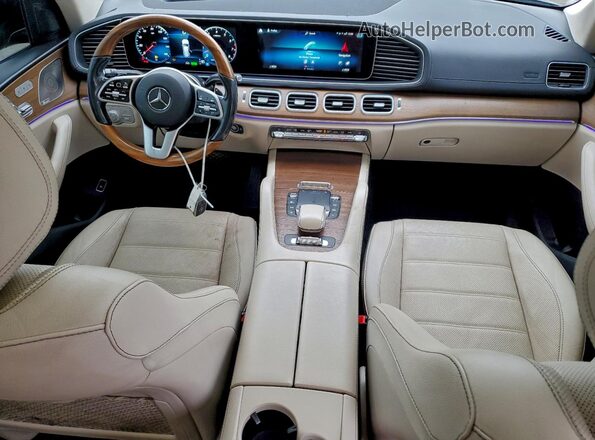 4JGFF5KE8MA404691 2021 MERCEDES-BENZ GLS Черный Вид панели приборов
