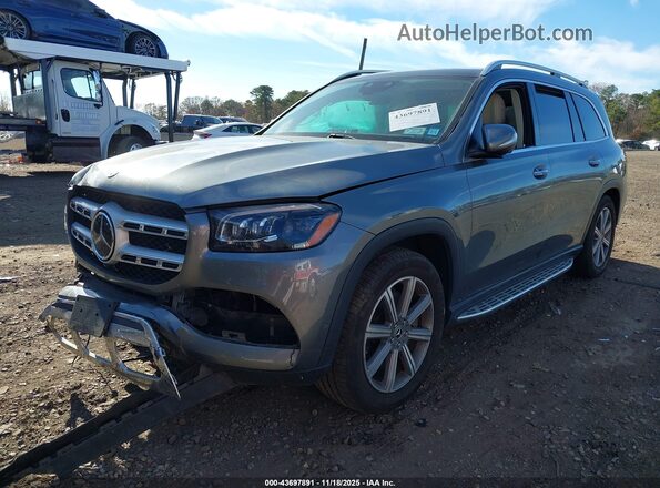 4JGFF5KEXMA489727 2021 MERCEDES-BENZ GLS 450 Gray Vista tres cuartos delantera izquierda