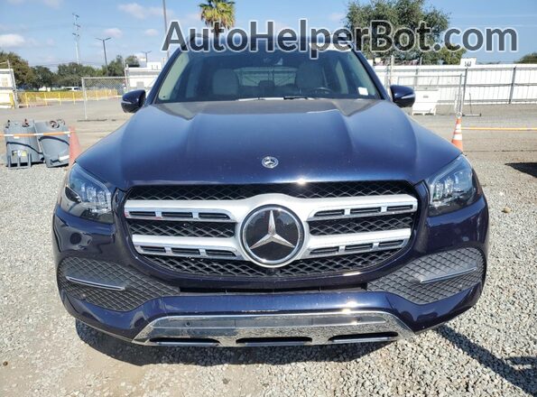 4JGFF5KEXMA547304 2021 MERCEDES-BENZ GLS Синий Вид спереди