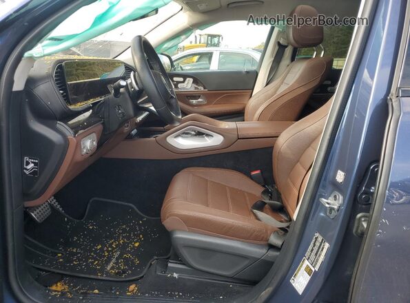 4JGFF5KEXRB217454 2024 MERCEDES-BENZ GLS Blue Вид салону спереду