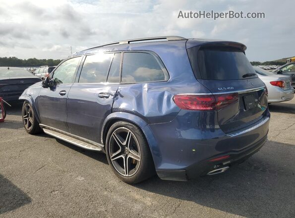 4JGFF5KEXRB217454 2024 MERCEDES-BENZ GLS Blue Задня ліва чверть