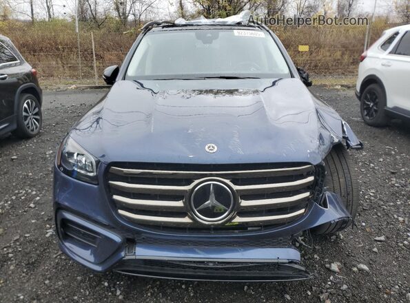 4JGFF5KEXRB217454 2024 MERCEDES-BENZ GLS Blue Вид спереду
