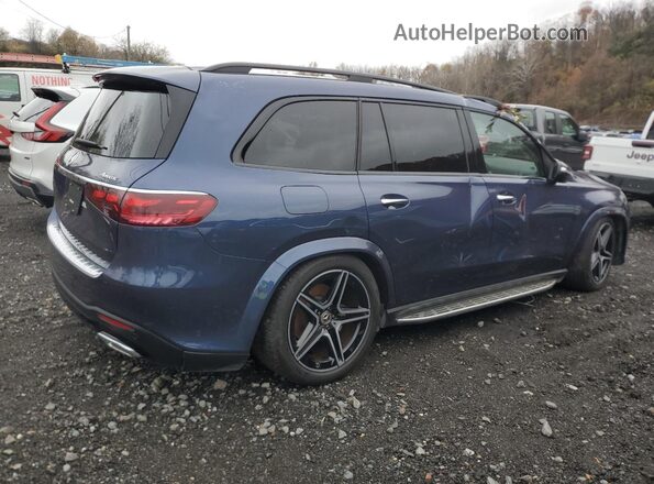 4JGFF5KEXRB217454 2024 MERCEDES-BENZ GLS Blue Задня права чверть