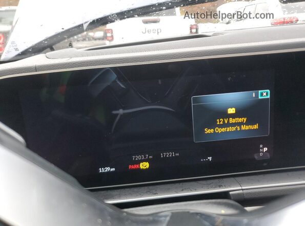 4JGFF5KEXRB217454 2024 MERCEDES-BENZ GLS Blue Вид щитка приладів