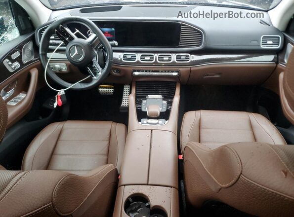 4JGFF5KEXRB217454 2024 MERCEDES-BENZ GLS Blue Вид панелі приладів