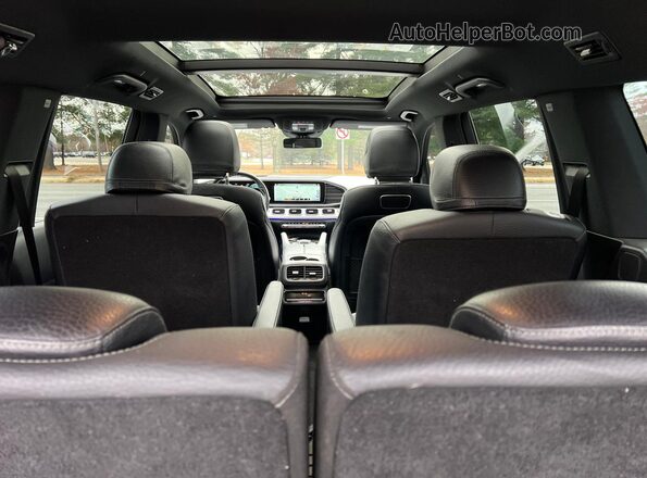 4JGFF8GEXLA207580 2020 MERCEDES-BENZ GLS Black Սարքավորումների վահանակի տեսք
