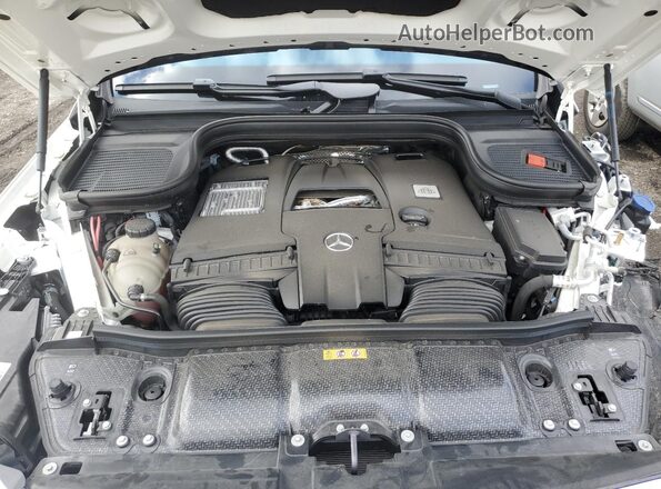 4JGFF8HB2RB138536 2024 MERCEDES-BENZ GLS White Widok komory silnika