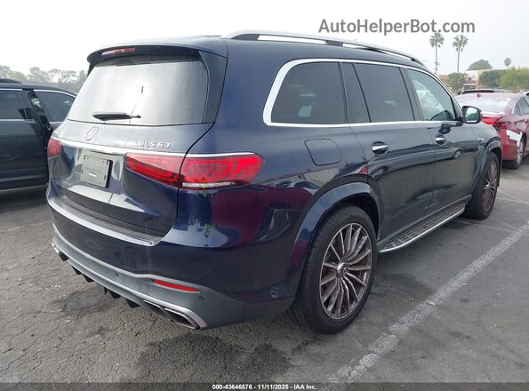 4JGFF8KEXNA824682 2022 MERCEDES-BENZ AMG GLS 63 Blue Հետևի աջ