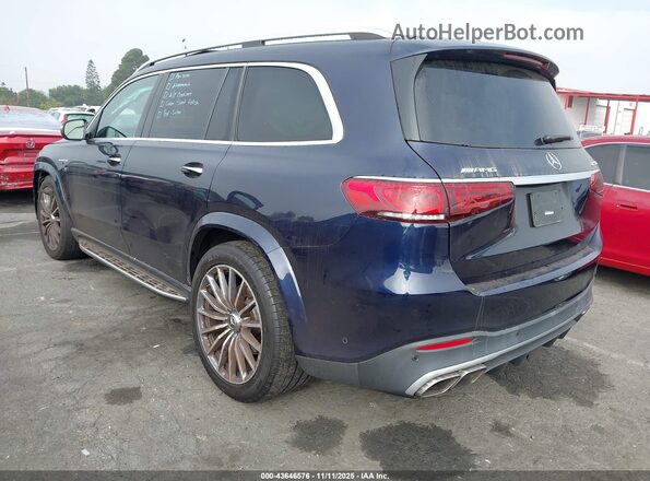 4JGFF8KEXNA824682 2022 MERCEDES-BENZ AMG GLS 63 Blue Հետևի ձախ