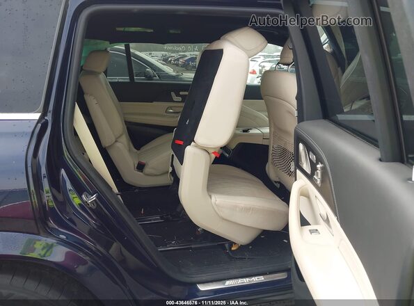 4JGFF8KEXNA824682 2022 MERCEDES-BENZ AMG GLS 63 Blue VIN կոդի պիտակի տեսք