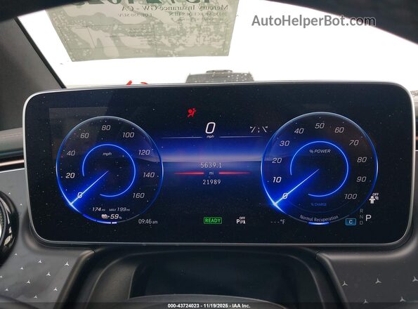 4JGGM1CB2PA017940 2023 MERCEDES-BENZ EQE 350 SUV Черный Вид задних сидений