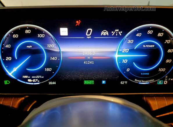4JGGM2CB3PA014356 2023 MERCEDES-BENZ EQE Gray ხელსაწყოთა პანელის ხედი