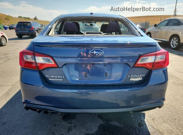 4S3BNAB61K3005355 2019 SUBARU LEGACY Blue უკანა ხედი