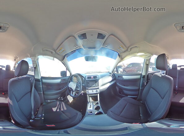 4S3BNAB66H3061655 2017 SUBARU LEGACY Silver Widok wnętrza 360 stopni