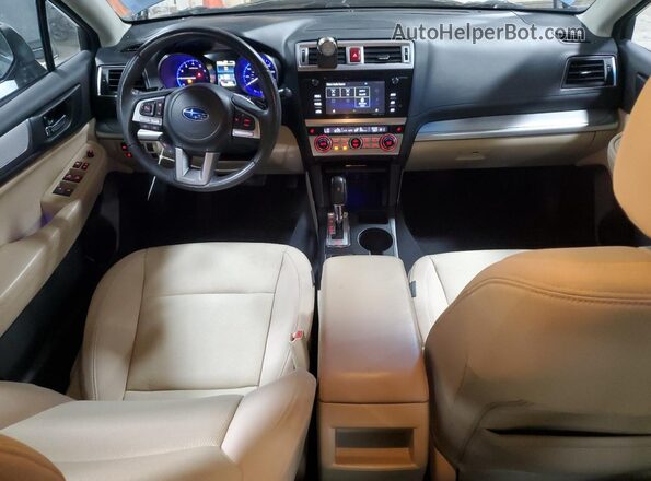 4S3BNAC65H3012168 2017 SUBARU LEGACY Blue წინა პანელის ხედი