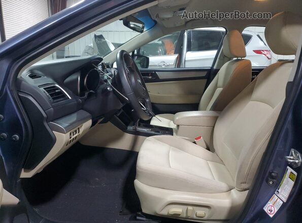 4S3BNAC65H3012168 2017 SUBARU LEGACY Blue წინა სალონის ხედი