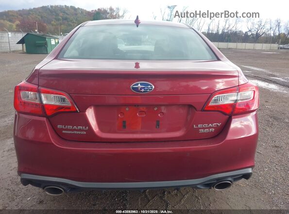 4S3BNEN60K3021002 2019 SUBARU LEGACY Red 