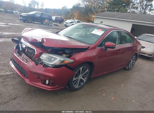 4S3BNEN60K3021002 2019 SUBARU LEGACY Red 