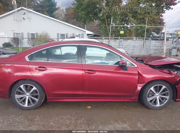 4S3BNEN60K3021002 2019 SUBARU LEGACY Red 