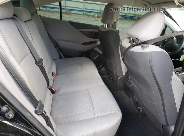 4S3BWAB69L3009796 2020 SUBARU LEGACY Black Rear seats view