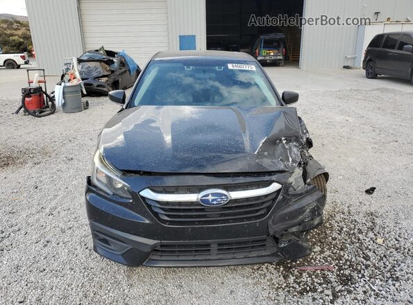 4S3BWAB69L3009796 2020 SUBARU LEGACY Black Front view