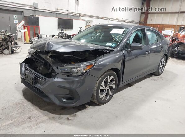 4S3BWAC68S3010337 2025 SUBARU LEGACY Gray Vista tres cuartos delantera izquierda