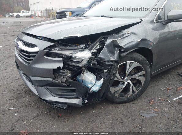 4S3BWAC69L3030548 2020 SUBARU LEGACY Gray წინა ხედი