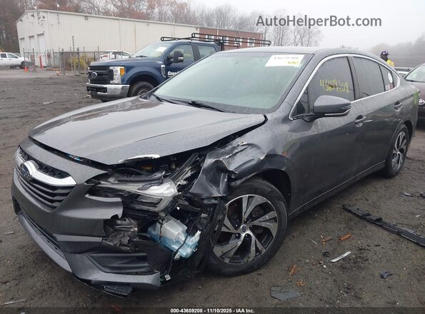 4S3BWAC69L3030548 2020 SUBARU LEGACY Gray წინა მარცხენა ხედი სამი მეოთხედიდან