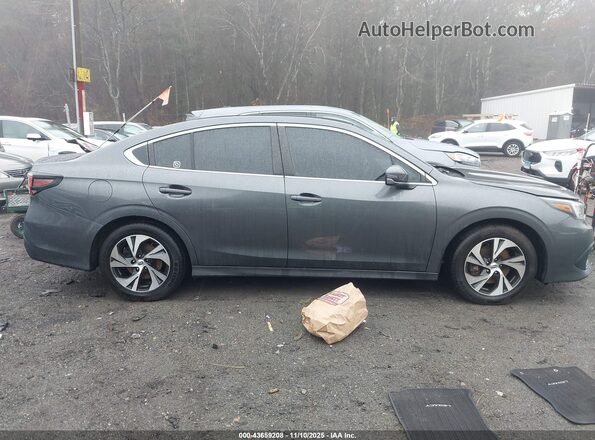 4S3BWAC69L3030548 2020 SUBARU LEGACY Gray უკანა სალონის ხედი