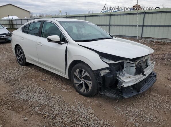 4S3BWAC6XM3004378 2021 SUBARU LEGACY White Delantero derecho