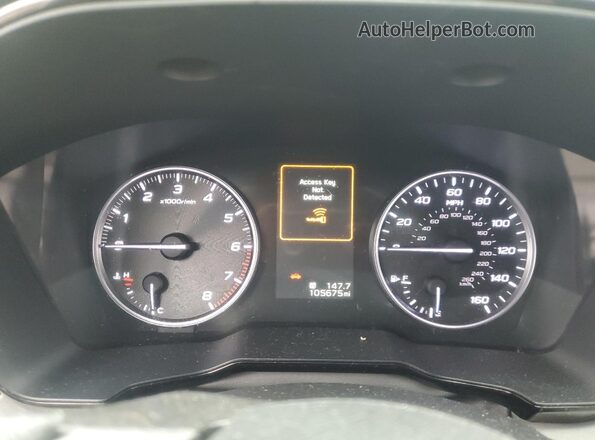 4S3BWAD61M3017311 2021 SUBARU LEGACY Gray ხელსაწყოთა პანელის ხედი
