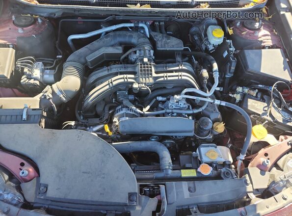 4S3BWAF61S3004827 2025 SUBARU LEGACY Red Vista interior trasera