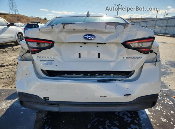 4S3BWAF65M3006261 2021 SUBARU LEGACY White Вид ззаду