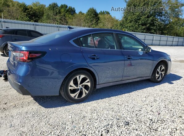 4S3BWAF66N3014449 2022 SUBARU LEGACY Blue Trasero derecho