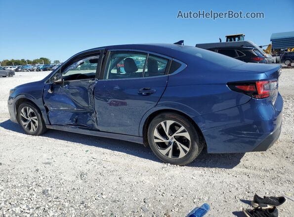 4S3BWAF66N3014449 2022 SUBARU LEGACY Blue Trasero izquierdo