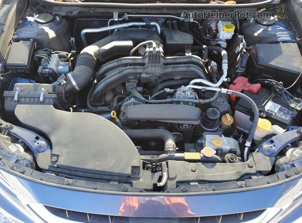 4S3BWAF66N3014449 2022 SUBARU LEGACY Blue Vista interior trasera