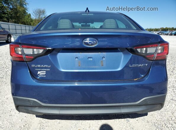 4S3BWAF66N3014449 2022 SUBARU LEGACY Blue Vista trasera